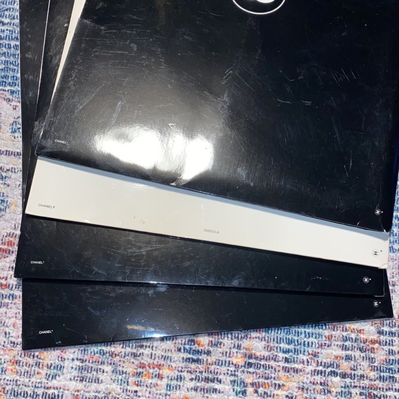 CHANEL Lot Of 10 Pocket Paper Folders See Details - Picture 4 of 10